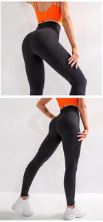 High Waist Fitness Leggings "Elmo"- verschiedene Farben - GYMAHOLICS