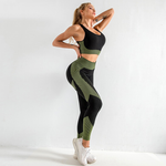 Fitness Set "Hoda", 2-teilig - Sport-BH & Leggings - GYMAHOLICS