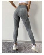 Nahtlose High-Waist Sport Leggings "Coral" - GYMAHOLICS