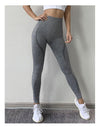 Nahtlose High-Waist Sport Leggings "Coral" - GYMAHOLICS