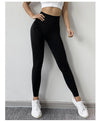 Nahtlose High-Waist Sport Leggings "Coral" - GYMAHOLICS