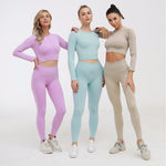 Fitness Set "Veda", 2-teilig - aktuelle Trendfarben - GYMAHOLICS