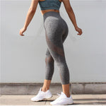 High Waist Yoga & Fitness Leggings "Lymon" - GYMAHOLICS