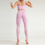 Fitness Yoga Set "Nisa", 2-teilig - stylische Farben - GYMAHOLICS