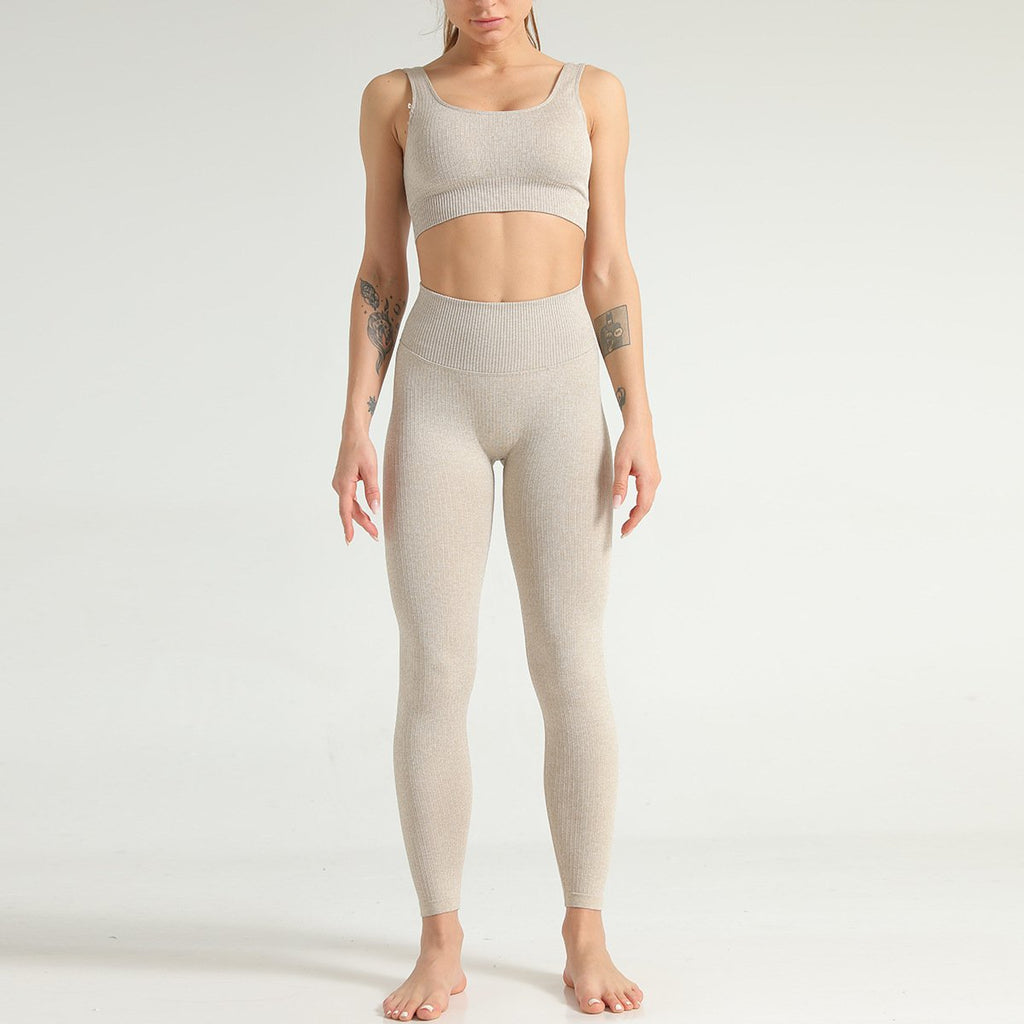 Fitness Yoga Set "Nisa", 2-teilig - stylische Farben - GYMAHOLICS