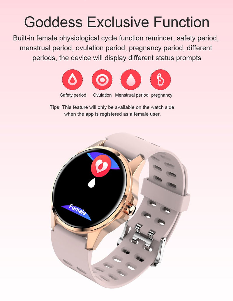 Luxury Smart Watch "Fily" - Wasserdicht & mit vielen Funktionen - GYMAHOLICS