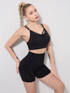 Fitness Set "Tocco", 2-teilig - Shorts & Sport BH - GYMAHOLICS