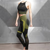 Fitness Set "Radi", 2-teilig - Leggings & Mesh-Top - GYMAHOLICS