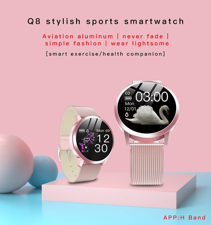 Ladies Smart Watch "Mory" - Fitness Tracker in trendigen Designs - GYMAHOLICS