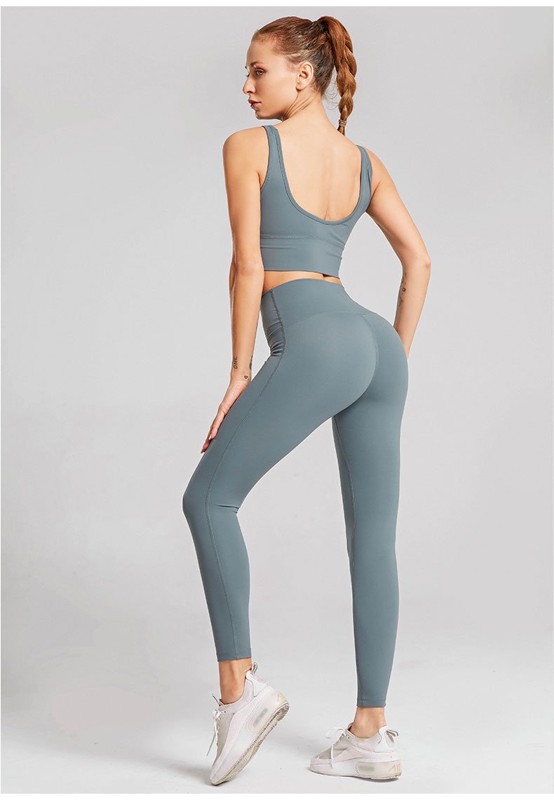 High Waist Leggings "Caty" - mit Push-Up Effekt - GYMAHOLICS