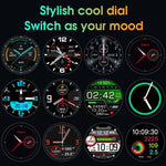 Fitness Smartwatch "Graw" - Full Touch Screen - GYMAHOLICS