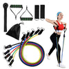 Resistance Bands - Set of 17 Pieces