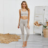 Fitness Set "Tanya", 2-teilig - High Waist Leggings & Sport BH - GYMAHOLICS