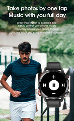 Fitness Smartwatch "Graw" - Full Touch Screen - GYMAHOLICS