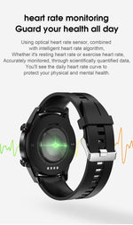 Fitness Smartwatch "Graw" - Full Touch Screen - GYMAHOLICS