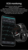 Fitness Smartwatch "Graw" - Full Touch Screen - GYMAHOLICS