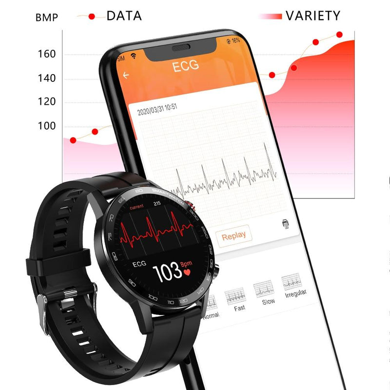 Fitness Smartwatch "Traw" - Diverse Features - GYMAHOLICS