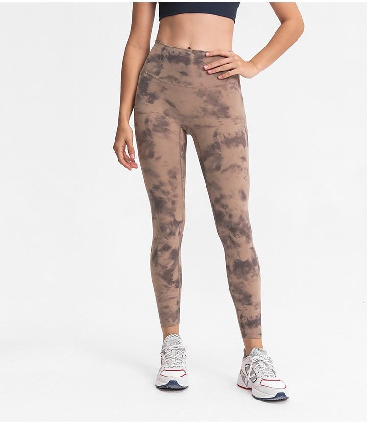 Fitness Leggings "Stika" - Batik-Muster - GYMAHOLICS