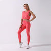 Fitness Set "Vas" - Crop Top & Leggings - GYMAHOLICS