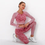 Fitness Set "Danza" - Crop Top & Leggings - GYMAHOLICS