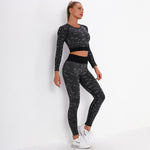 Fitness Set "Danza" - Crop Top & Leggings - GYMAHOLICS