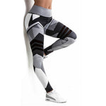 Fitness Leggings "Farr" mit geometrischem Print - GYMAHOLICS